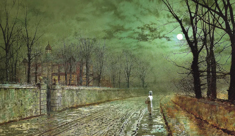 Een avond bij maanlicht - John Atkinson Grimshaw

Source:
Une soirée au clair de lune - John Atkinson Grimshaw