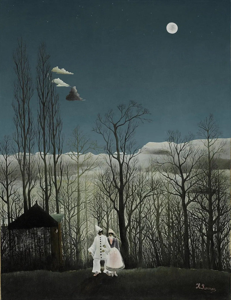 Een carnavalsavond - Henri Rousseau