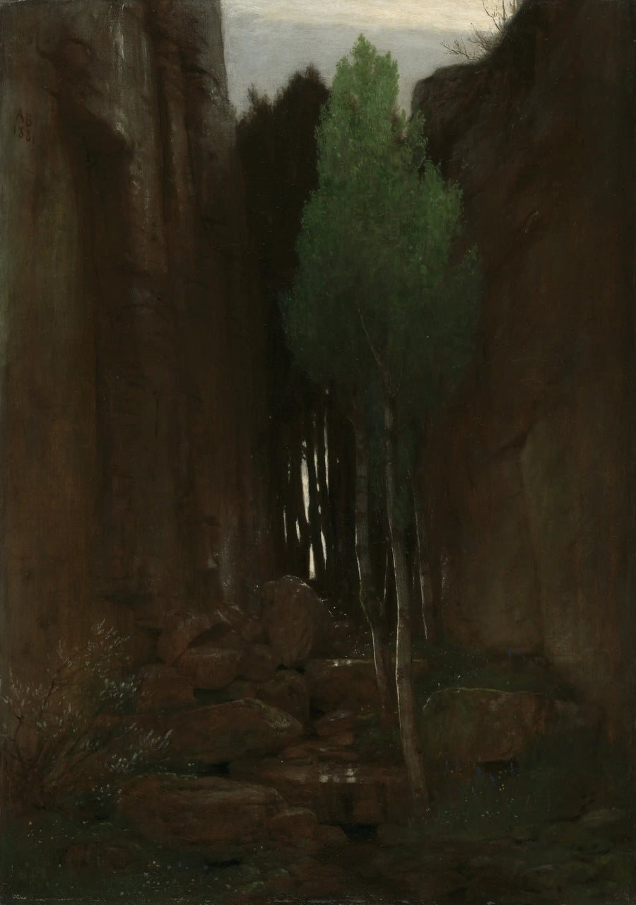 Een bron in een smalle keel - Arnold Böcklin

Source:
Une source dans une gorge étroite - Arnold Böcklin