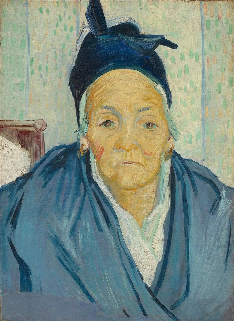 Een oude vrouw uit Arles - Vincent van Gogh
