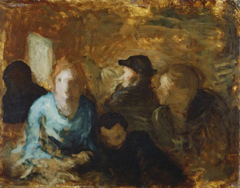 Een Derde Klasse Auto - Honoré Daumier