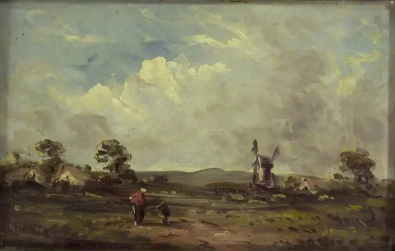 Een uitzicht in Suffolk - John Constable