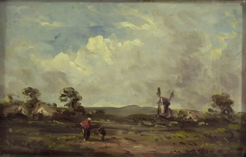 Een uitzicht in Suffolk - John Constable