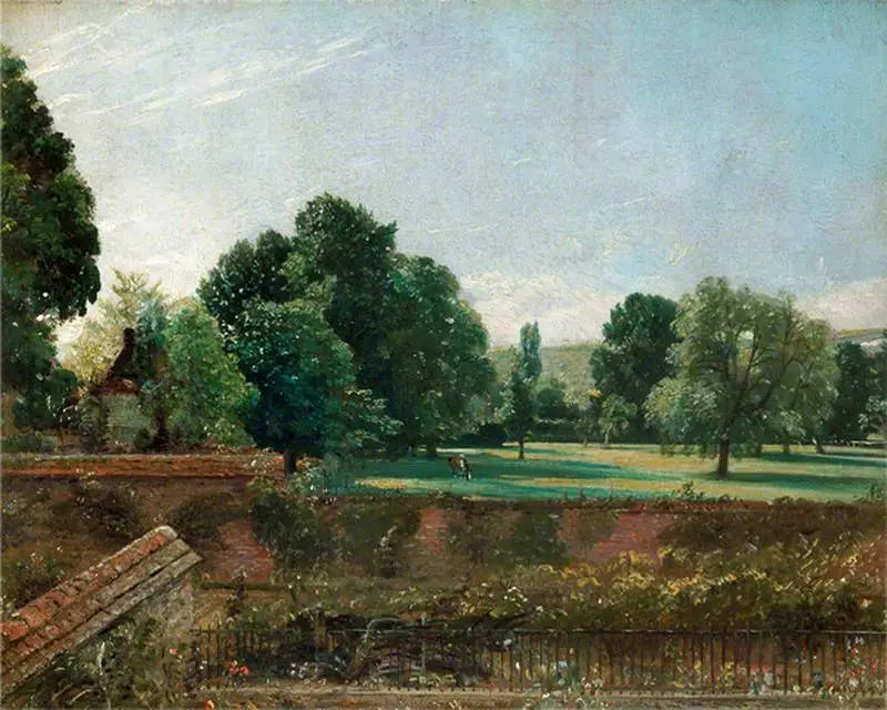 Een uitzicht op Salisbury vanaf het huis van de archidiaken Fisher - John Constable