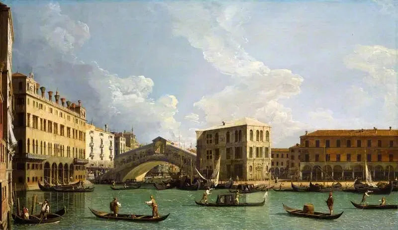Een uitzicht op de Rialto, Venetië - Canaletto

Source:
Une vue du Rialto, Venise - Canaletto