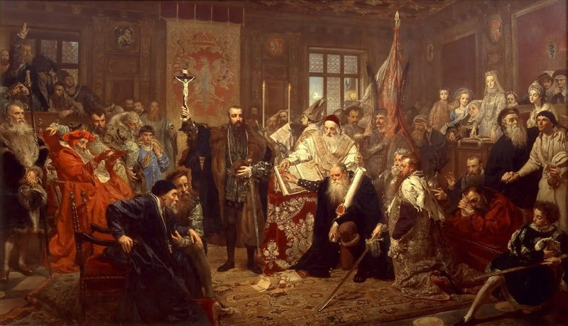 Unie van Lublin - Jan Matejko

Source:
Union de Lublin - Jan Matejko