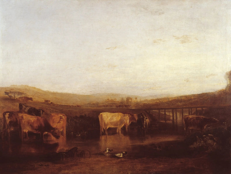 Unie van de Theems en Isis - J. M. W. Turner