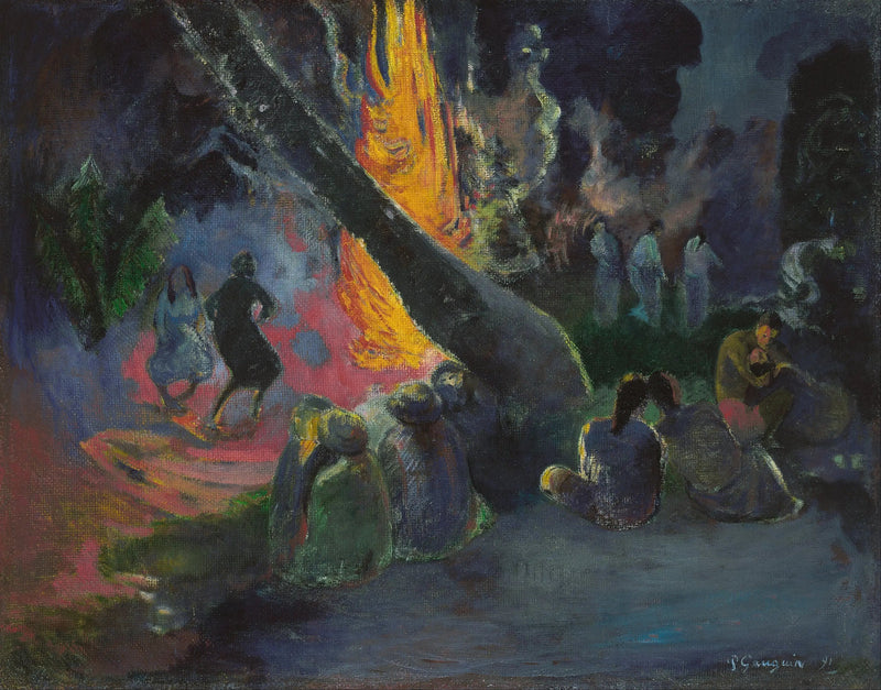 Upa upa, De Vuur Dans - Paul Gauguin