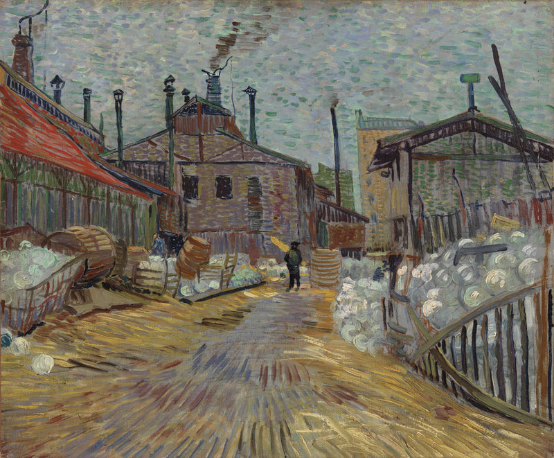 De Fabriek van Asnières - Vincent van Gogh
