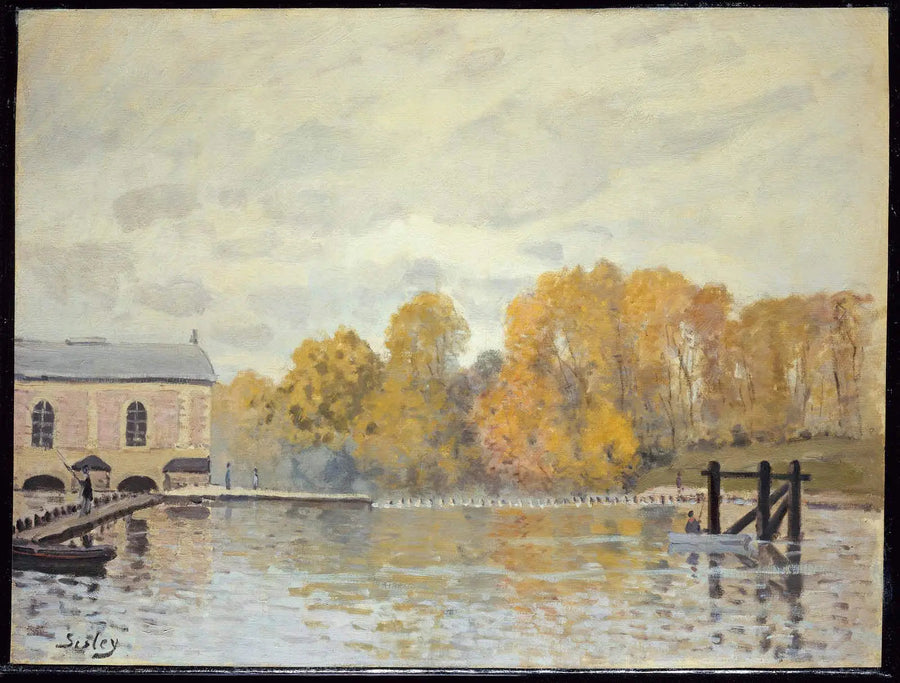 Waterfabriek van Marly - Alfred Sisley