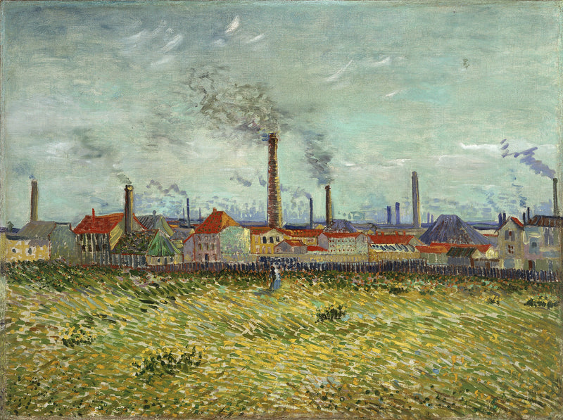 Fabrieken in Asnières - Vincent van Gogh