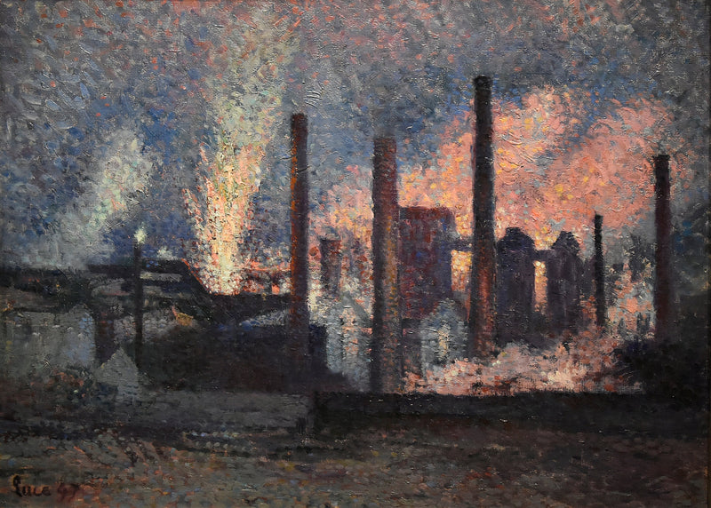 Fabrieken nabij Charleroi - Maximilien Luce