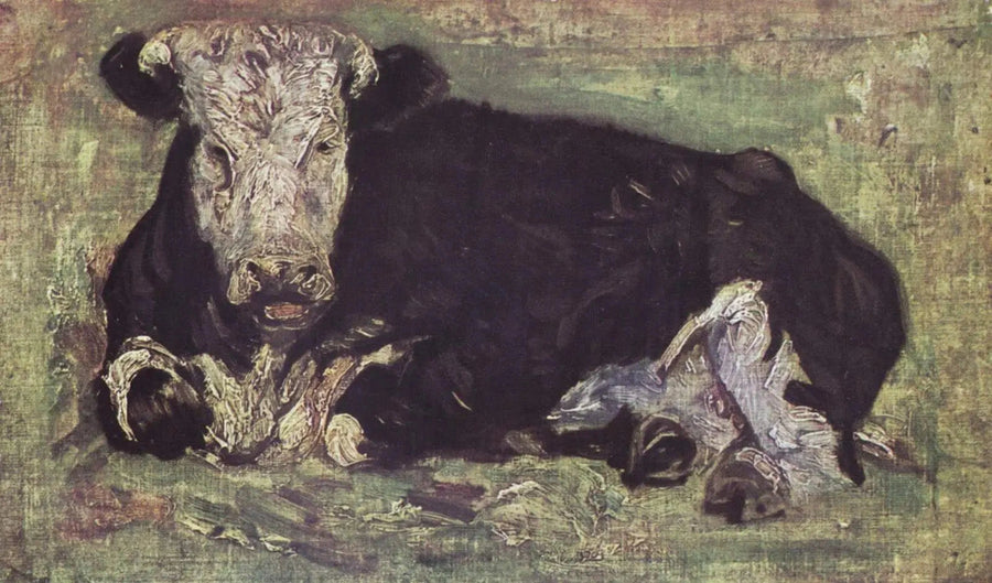 Liggende koe - Vincent van Gogh
