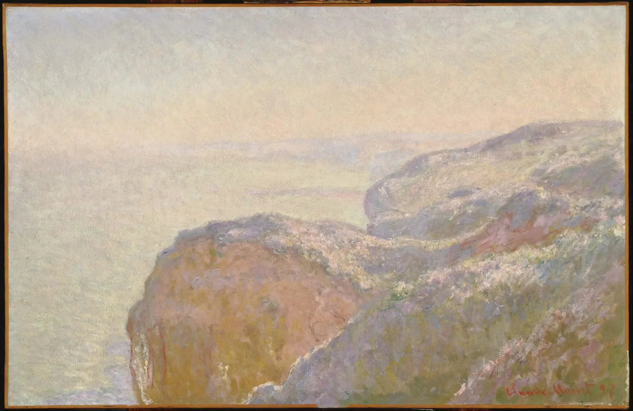 Val-Saint-Nicolas, nabij Dieppe (ochtend) - Claude Monet