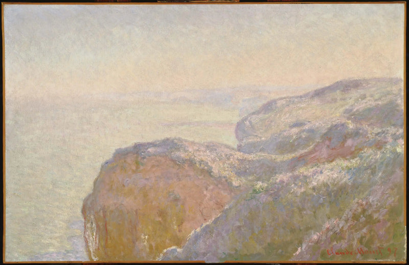 Val-Saint-Nicolas, nabij Dieppe (ochtend) - Claude Monet