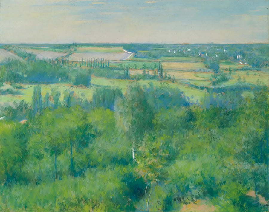 Vallei van de Yerres - Gustave Caillebotte