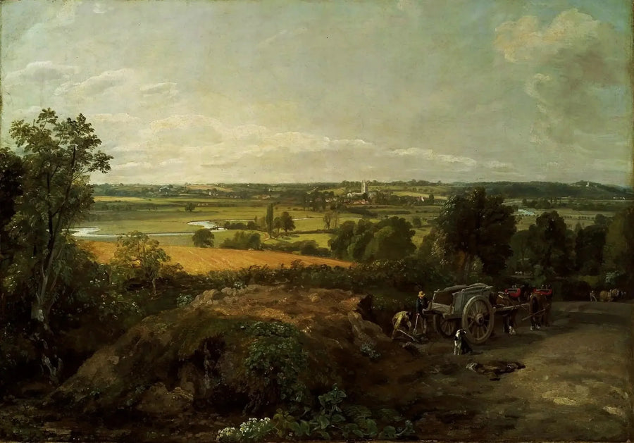 Vallée de la Stour en Dedhamkerk - John Constable