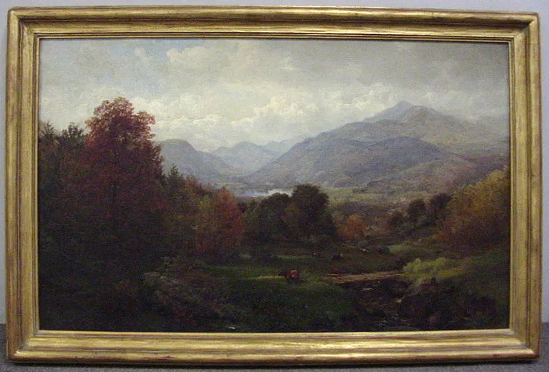 Vallei van de Bouquet, Adirondack-bergen - William Trost Richards