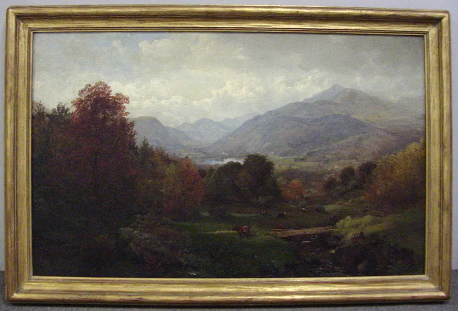 Vallei van de Bouquet, Adirondack-bergen - William Trost Richards
