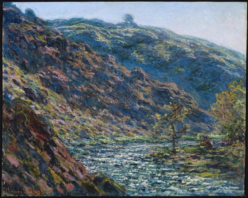 De vallei van de kleine Creuse - Claude Monet