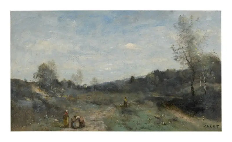Vrije valleien - Jean-Baptiste Camille Corot