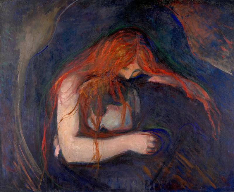 Vampier - Edvard Munch