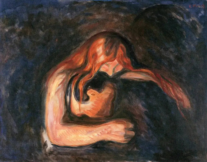 Vampier - Edvard Munch