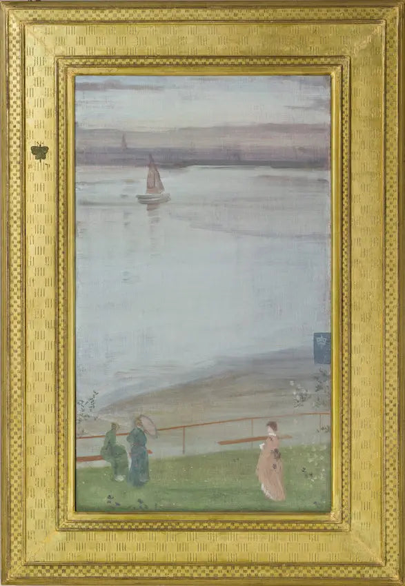 Variaties in paars en groen - James Abbott McNeill Whistler