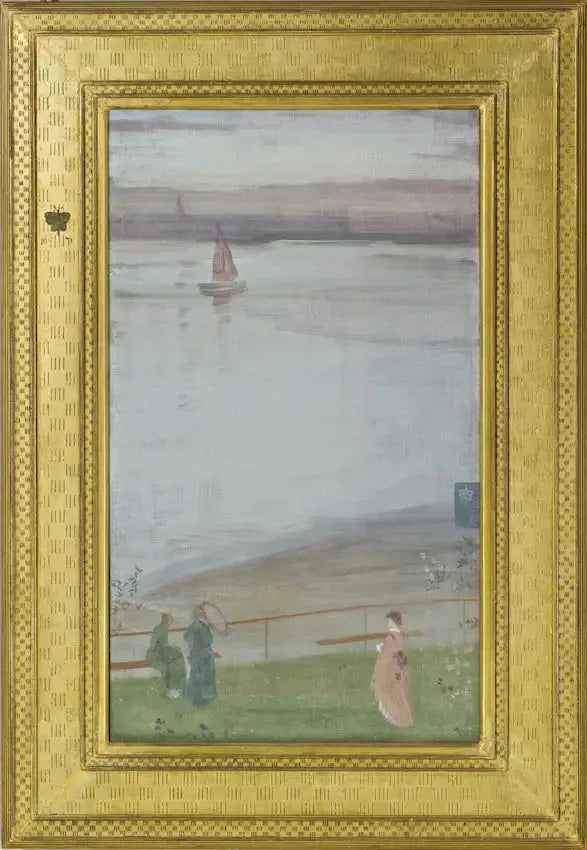 Variaties in paars en groen - James Abbott McNeill Whistler
