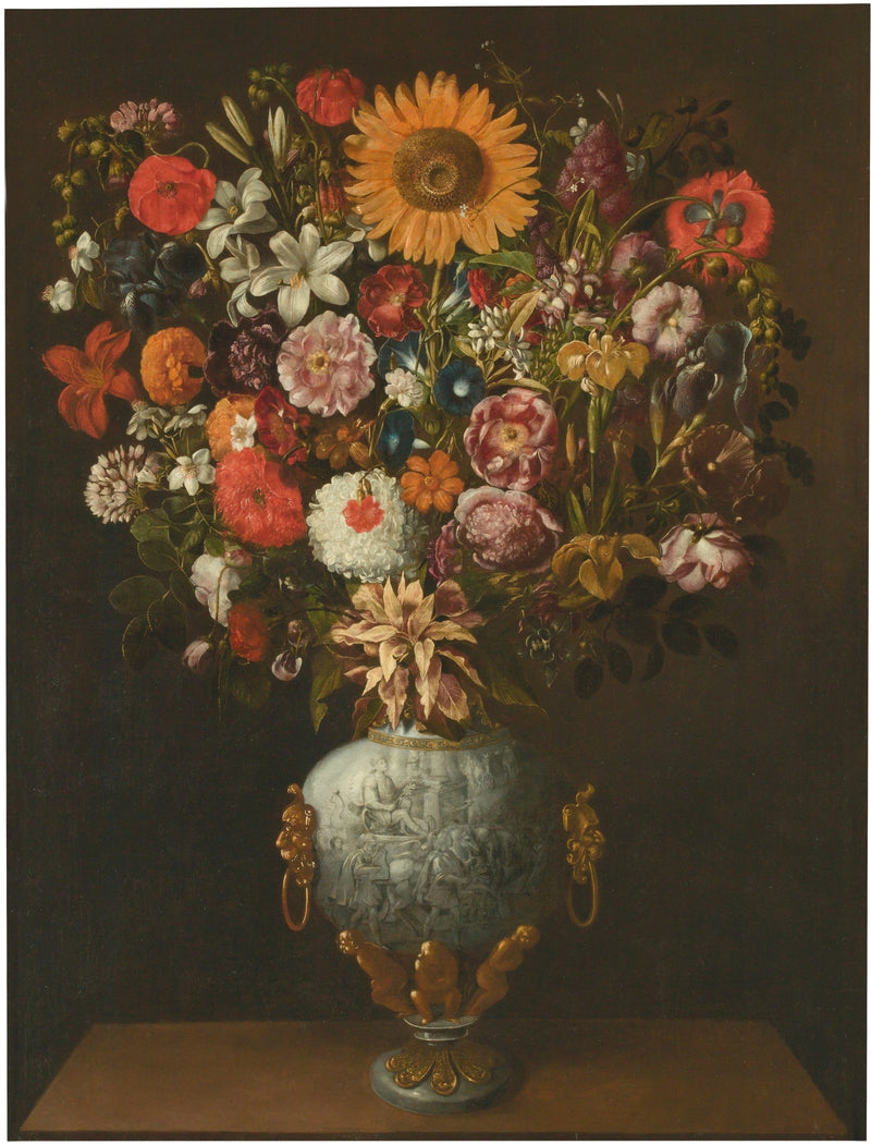 Vase à la quadrige de profil, 1643 – Tomás Yepes
