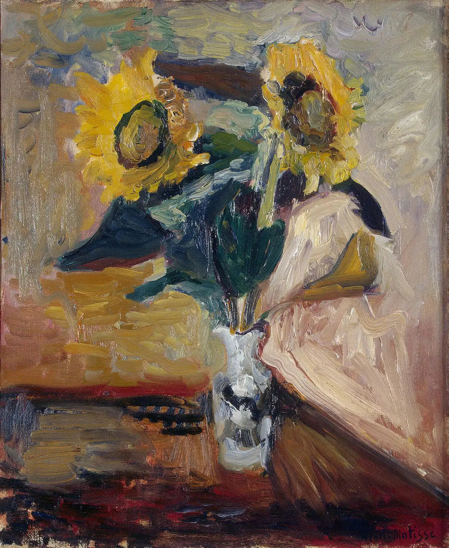 Zonnebloemvaas - Henri Matisse