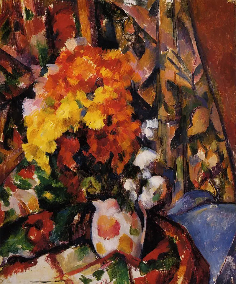 Bloemenvase - Paul Cézanne
