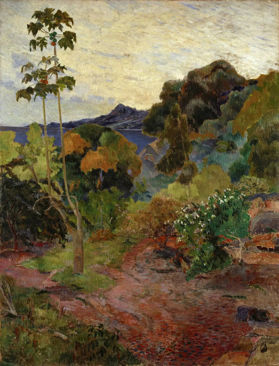 Tropische vegetatie, Martinique - Paul Gauguin