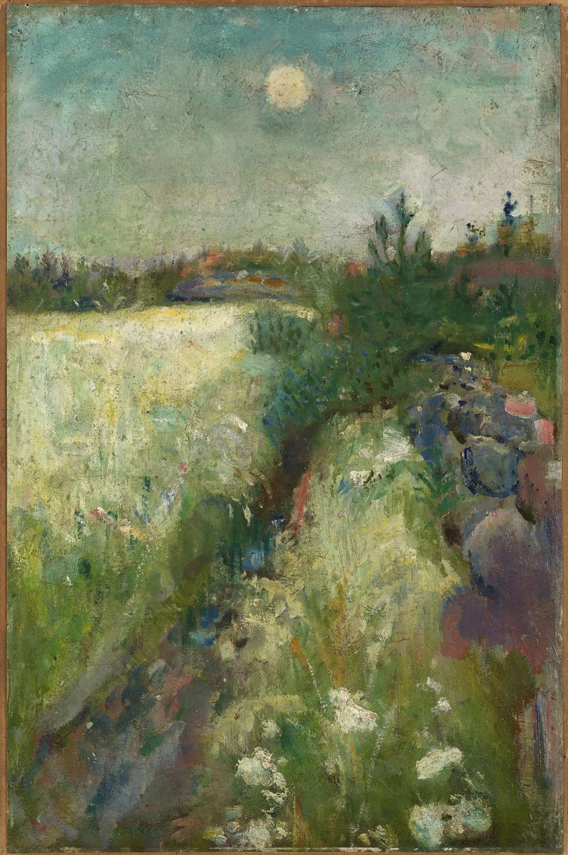 Veierland nabij Tønsberg - Edvard Munch