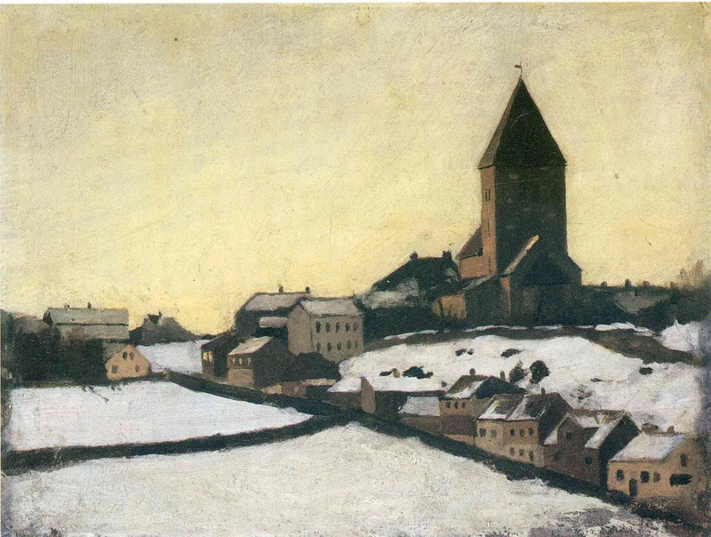 Toezicht Kerk van Aker - Edvard Munch