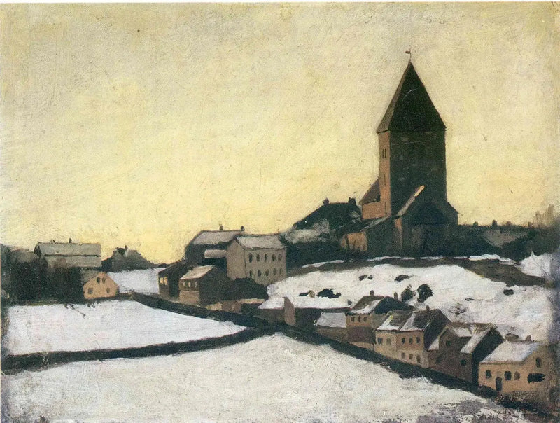 Toezicht Kerk van Aker - Edvard Munch
