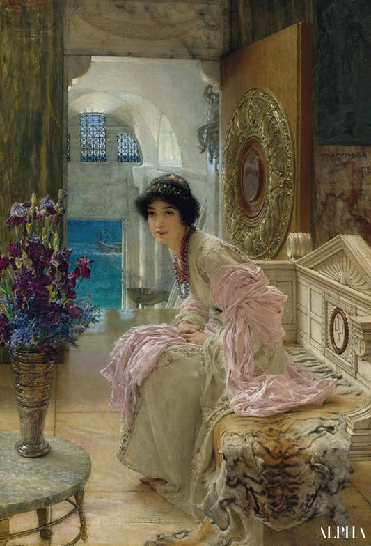Veiller et attendre - Lawrence Alma-Tadema Reproductions de tableaux à la peinture à l’huile