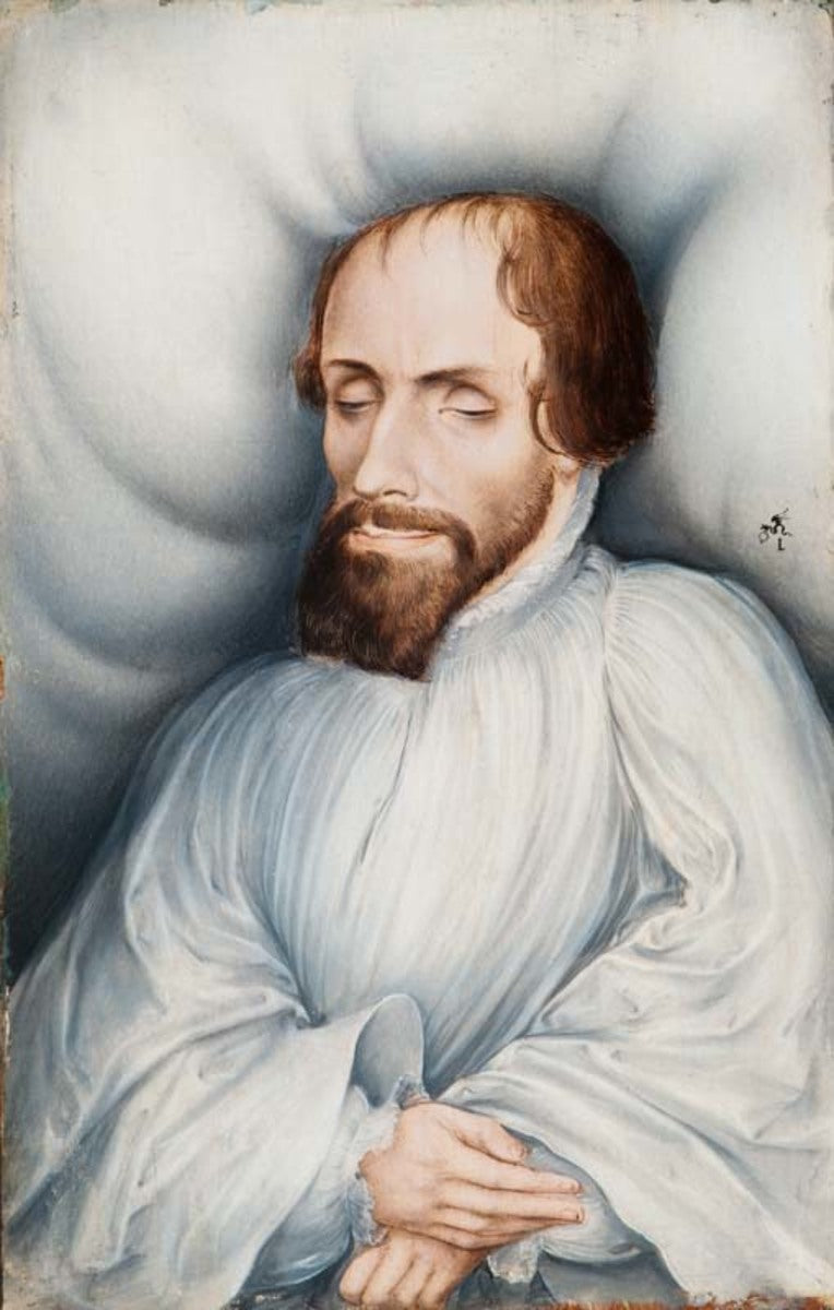 Veit Dietrich op zijn sterfbed - Lucas Cranach de Oudere