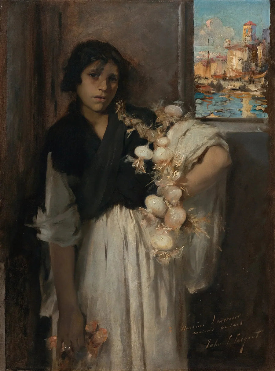 Venetiaanse uienverkoper - John Singer Sargent