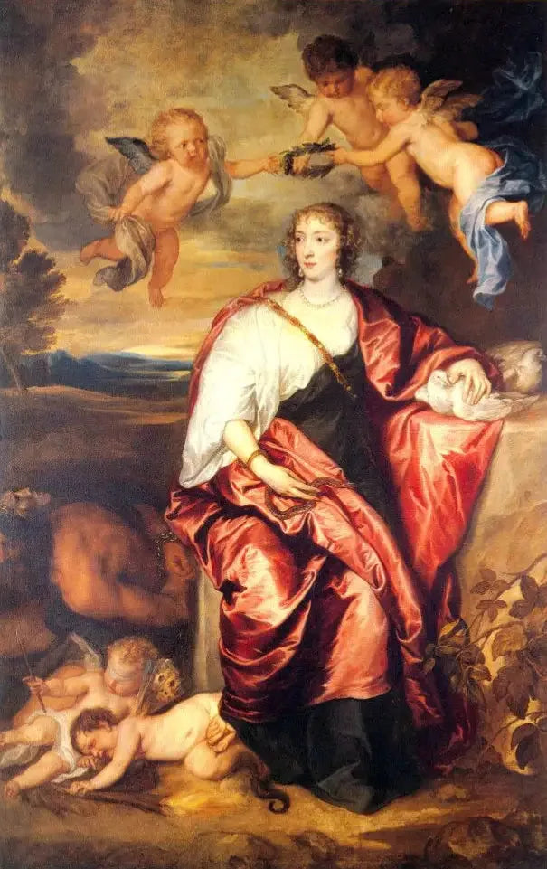 Venetia, Lady Digby in de rol van Prudence - Antoine van Dyck

Source:
Venetia, Lady Digby dans le rôle de Prudence - Antoine van Dyck