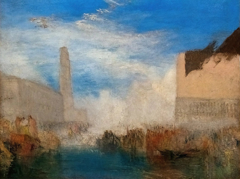 Venetië, de Piazzetta met de Ceremonie van de Doge die met de Zee trouwt - J. M. W. Turner