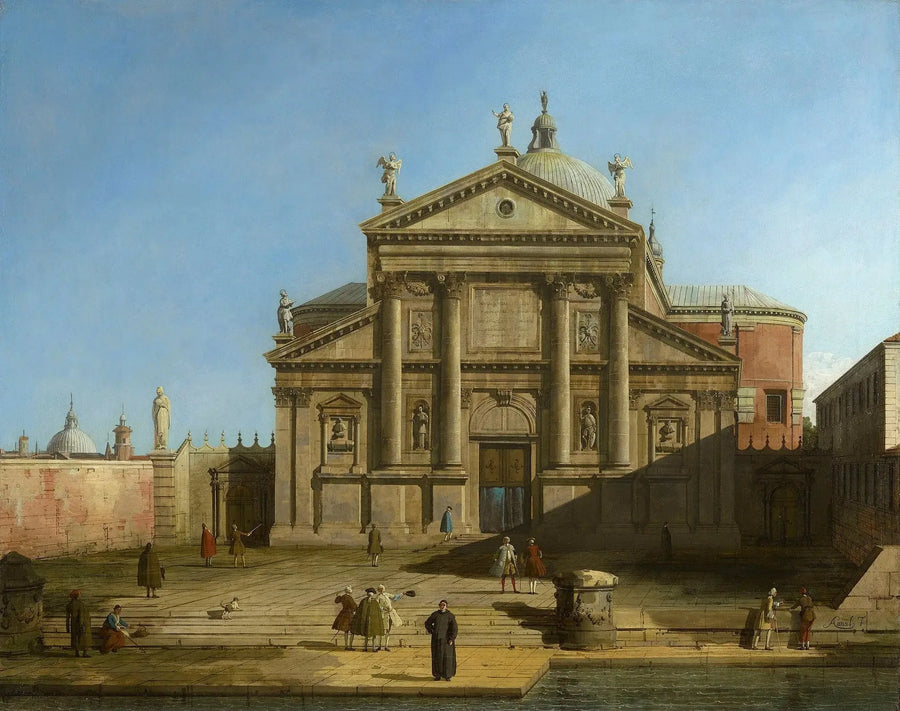 Venetië: Capriccio van San Giorgio Maggiore - Canaletto

Source:
Venise : Capriccio de San Giorgio Maggiore - Canaletto