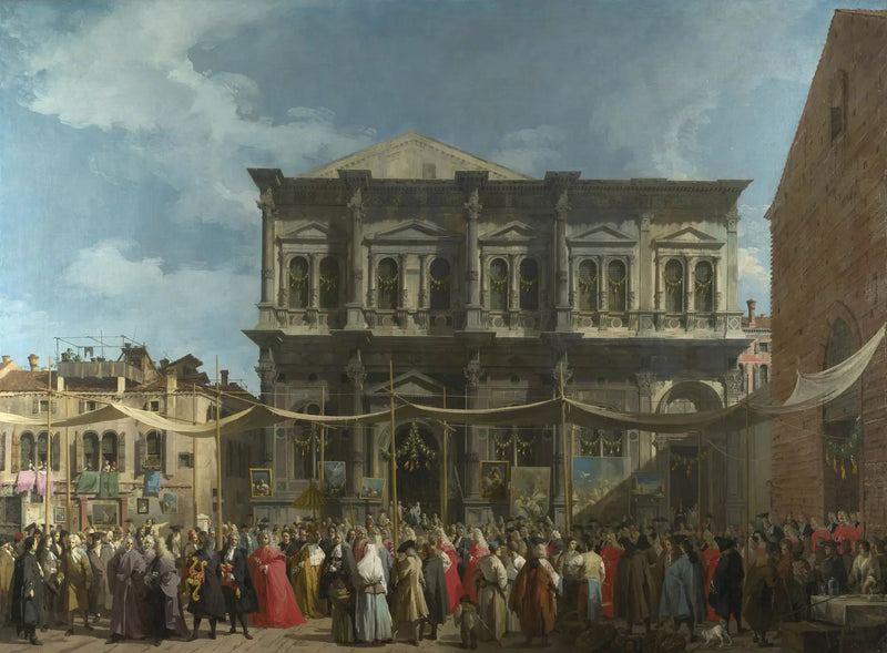 Venetië: Dag van Sint Roch - Canaletto

Source:
Venise : Jour de la Saint Roch - Canaletto