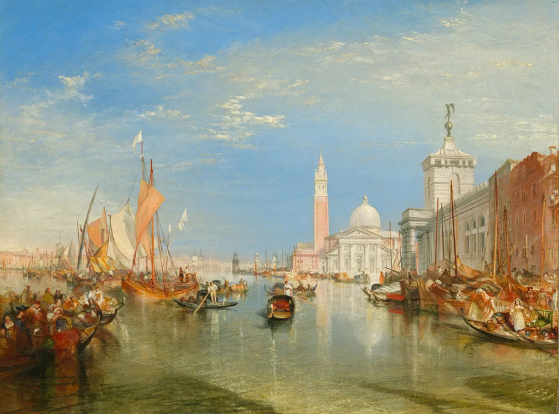 Venetië, de Dogana en San Giorgio Maggiore - J. M. W. Turner