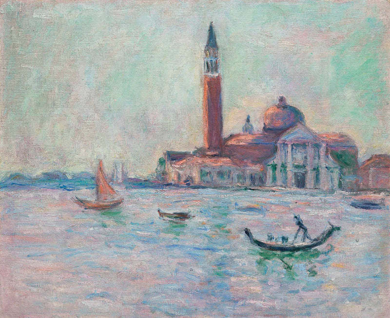 Venetië, de Salute - Blanche Hoschede Monet