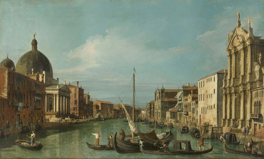 Venetië: Het Grote Kanaal met de Scalzi en San Simeone Piccolo - Canaletto

Source:
Venise : le Grand Canal avec les Scalzi et San Simeone Piccolo - Canaletto