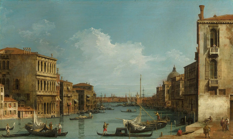 Venetië: het Grote Kanaal van het Campo San Vio naar de Bacino - Canaletto

Source:
Venise : le Grand Canal du campo San Vio vers le bacino - Canaletto