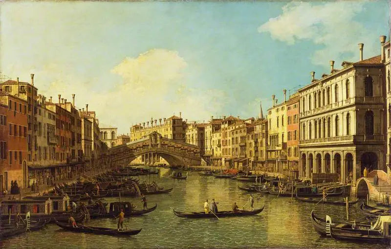 Venetië: het Grote Kanaal van het Paleis Dolfin-Manin richting de Rialto-brug - Canaletto

Source:
Venise : le Grand Canal du palais Dolfin-Manin vers le pont du Rialto - Canaletto