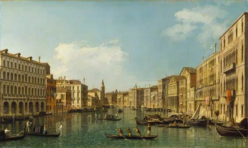 Venetië: Het Grote Kanaal van het Palazzo Foscari bij de Carità - Canaletto

Source:
Venise : le Grand Canal du Palazzo Foscari à la Carità - Canaletto