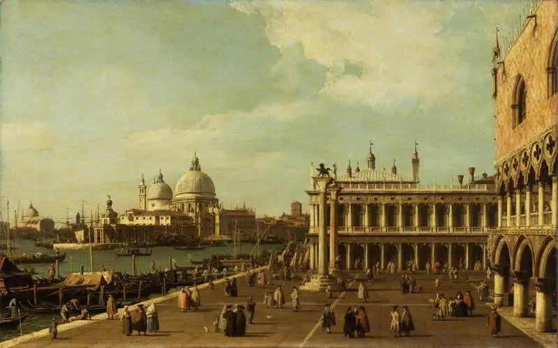 Venetië: de Molo met Santa Maria della Salute - Canaletto

Source:
Venise : le Môle avec Santa Maria della Salute - Canaletto